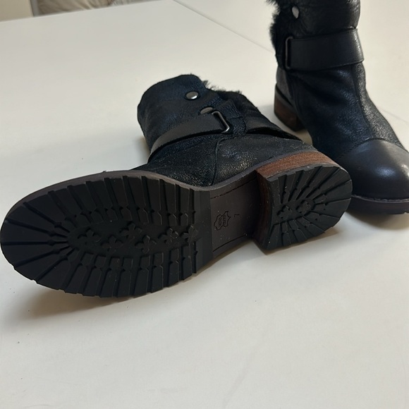 🔥 🆕 MATT BERNSON WOMEN'S TUNDRA SHEARLING LINED BOOT SZ 7 BLACK NEW - Picture 14 of 15